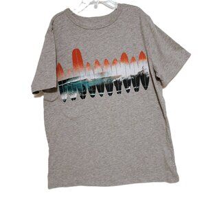 EUC: Boys' Gap sz XL Gray Surfboard Graphic T-Shirt